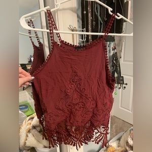 rue21 lace tank top
